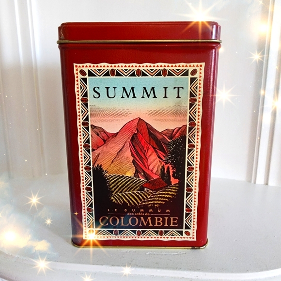Vintage Nabob The Summit coffee collector tin, excellent condition - Picture 1 of 5